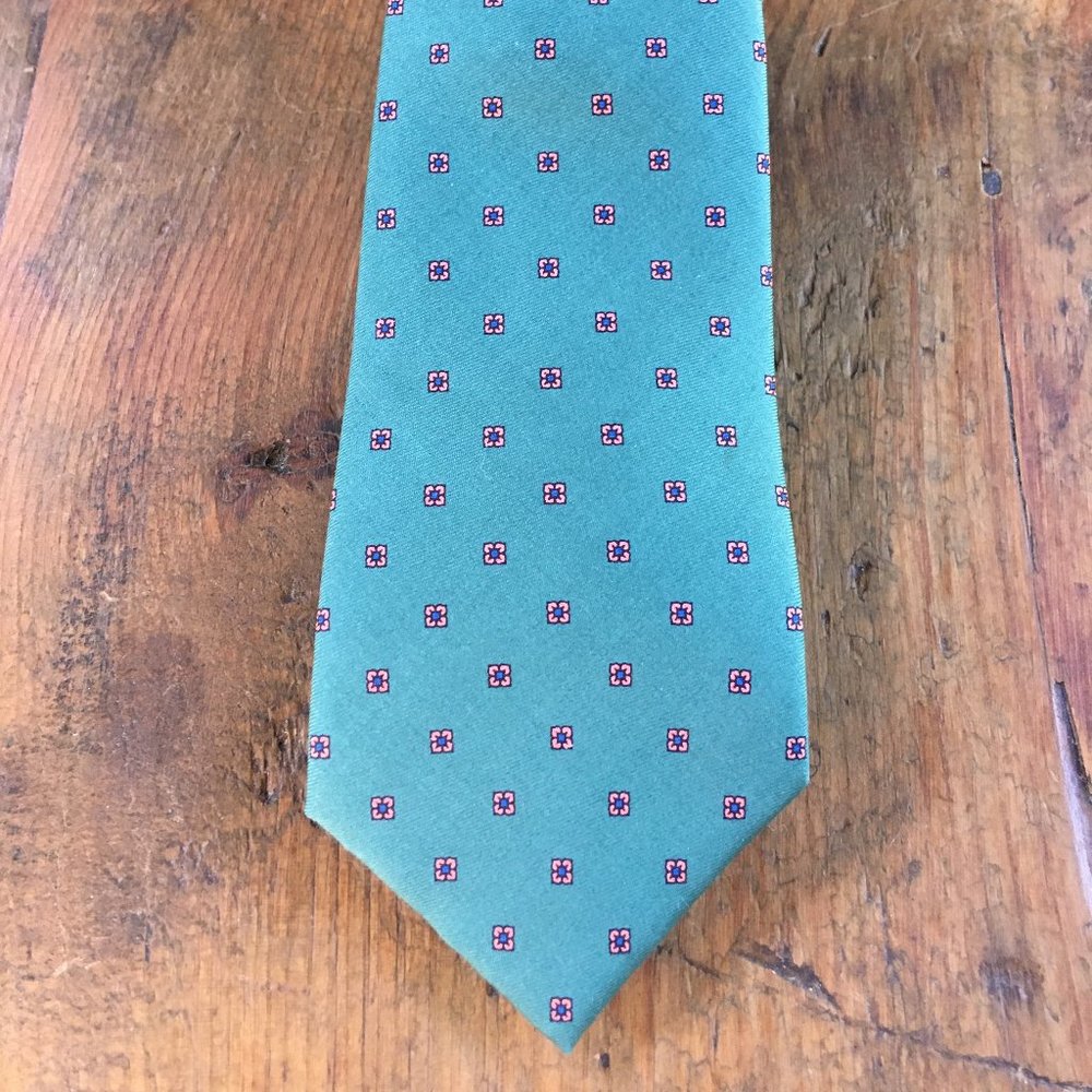 Windsor Shirt Company Silk Green Necktie